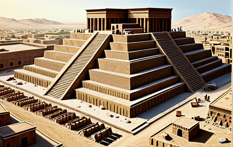 **Prompt:** "A bustling construction site in ancient Mesopotamia, depicting the Tower of Babel partially completed. Workers are shown collaborating, but with subtle signs of communication breakdown, leading to disorganization. Ziggurat-inspired architecture, dusty environment, realistic rendering, safe for work, appropriate content, fully clothed, professional, perfect anatomy, correct proportions, natural pose."
